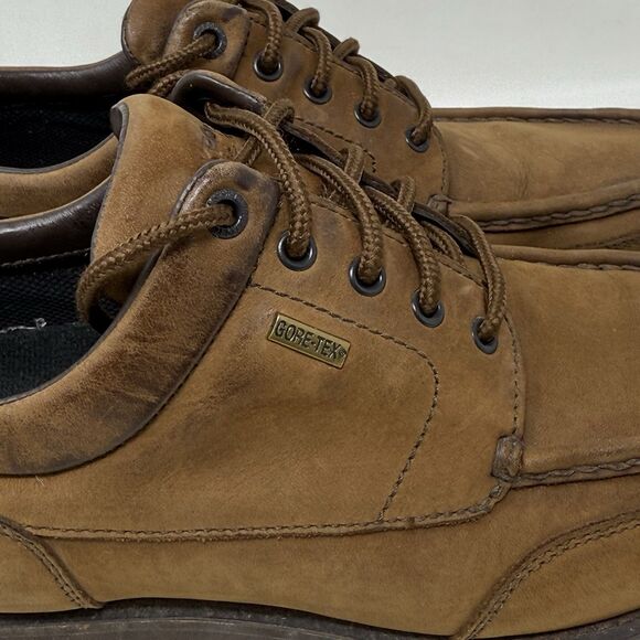 Rockport Lug Sole GoreTex Shoes Mens 9.5 M Brown Leather Casual Boat Lace Up main image 10